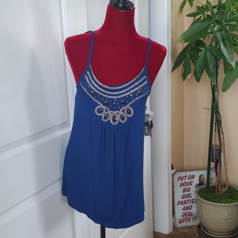 a.n.a Spaghetti strap Tunic Tank Top Sz. M, 5/$50